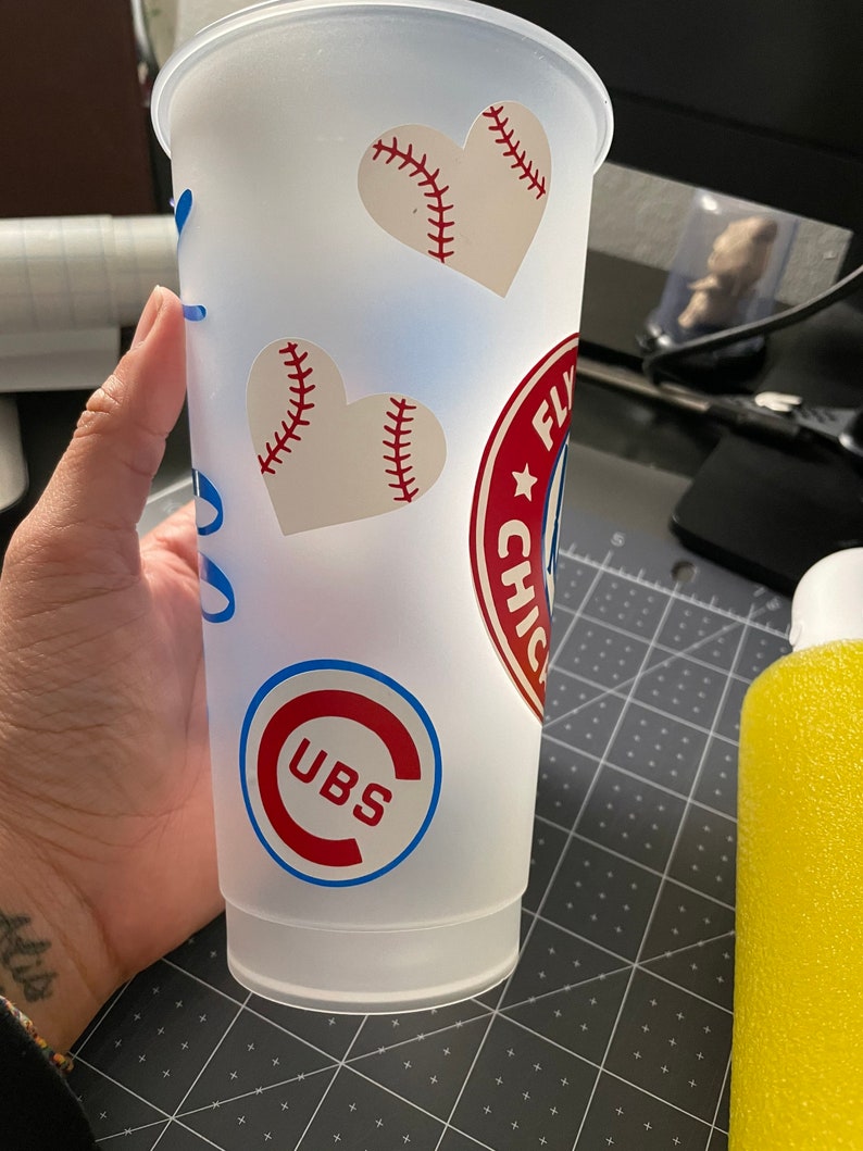 Baseball Fly the W Chicago Cubs Inspired Tumblr Cubbies