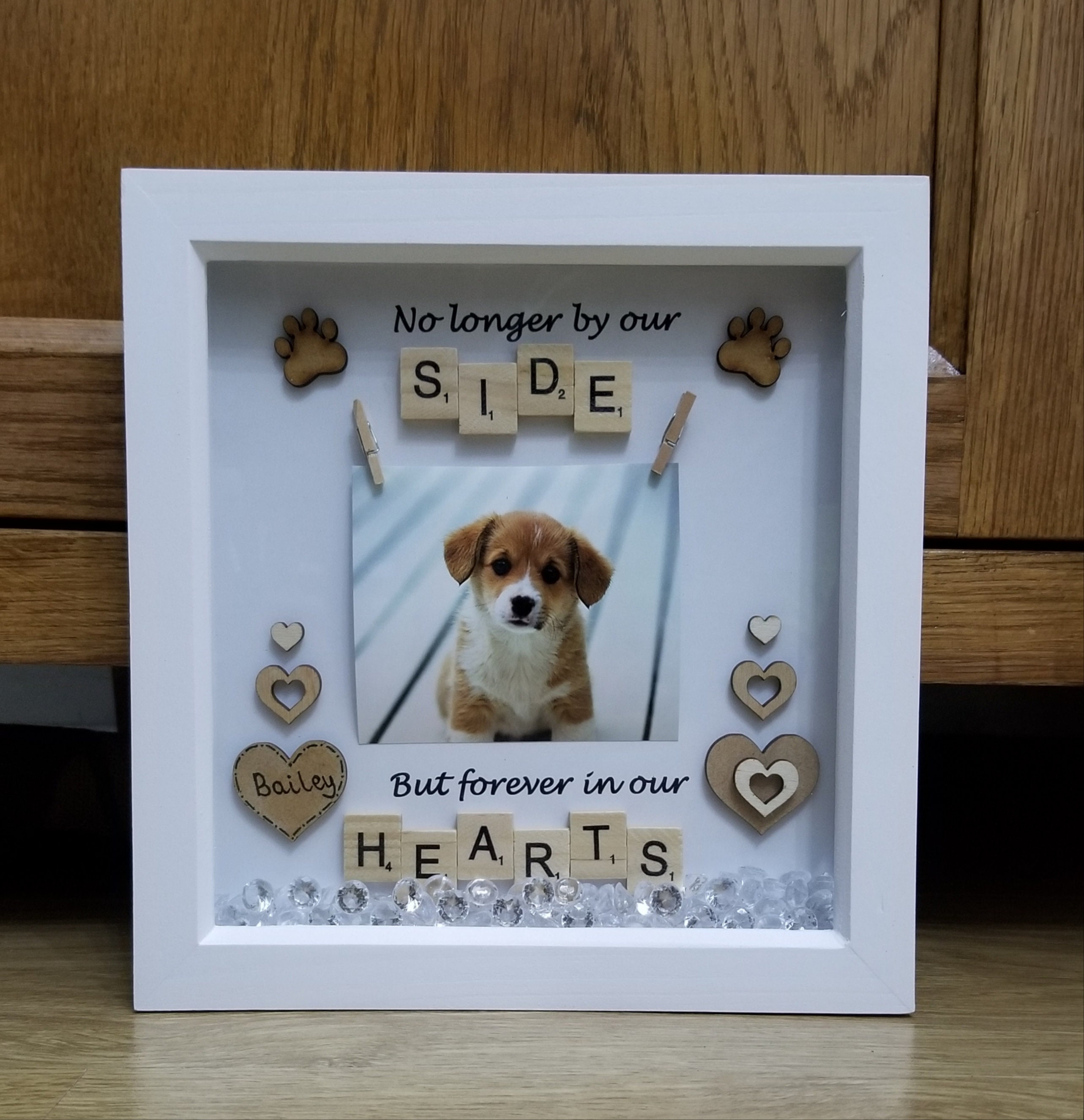 Pet Memorial Frame – Dog & Cat Remembrance Gift, Pet Loss Keepsake, Dog ...