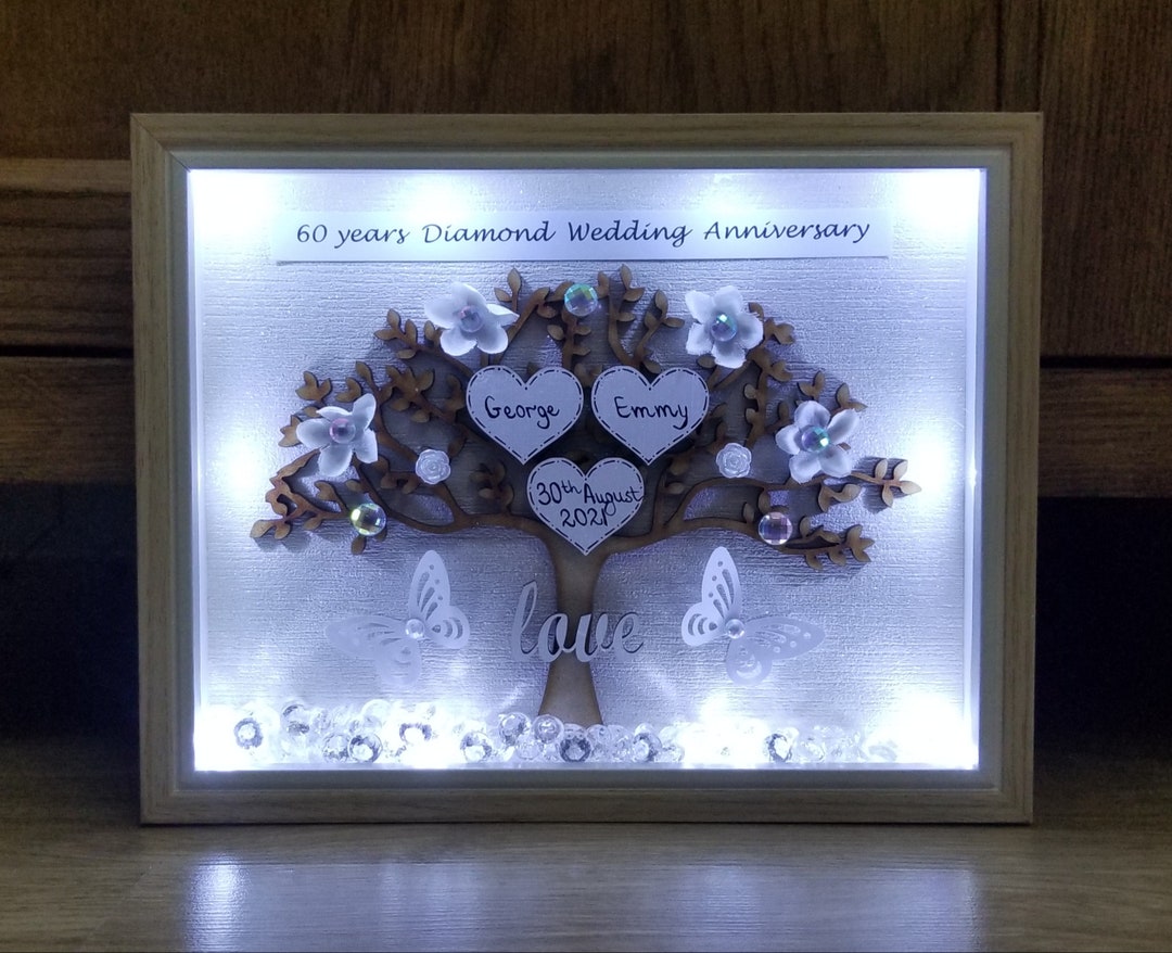 60th Wedding Anniversary Gift, Diamond Wedding Anniversary Gift, 60th — free download