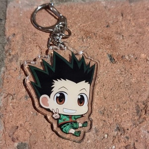 Double-Sided Anime, Manga, and Cartoon Acrylic Keychain and Keyring | Vibrant Collectible for Fans