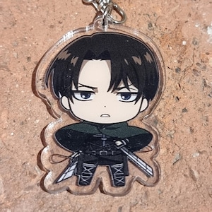Double-Sided Anime, Manga, and Cartoon Acrylic Keychain and Keyring | Vibrant Collectible for Fans