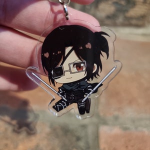 Double-Sided Anime, Manga, and Cartoon Acrylic Keychain and Keyring | Vibrant Collectible for Fans
