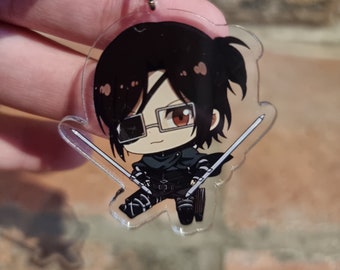 Double-Sided Anime, Manga, and Cartoon Acrylic Keychain and Keyring | Vibrant Collectible for Fans