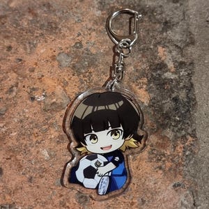Doppelseitiger Anime, Manga und Cartoon Acryl Schlüsselbund und Schlüsselring | Tolles Sammlerstück für Fans
