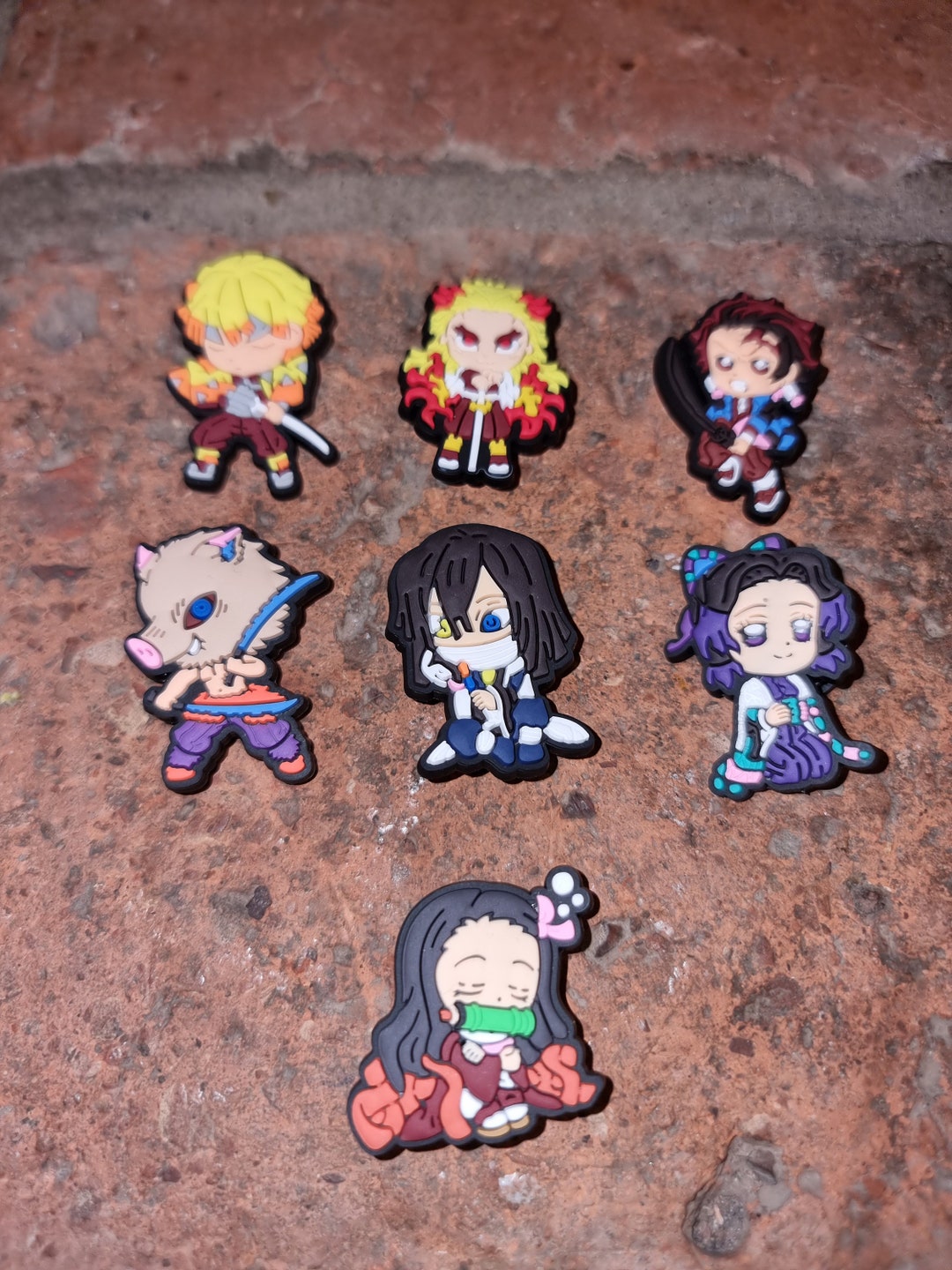 Demon Slayer Anime Croc Charms 2 Tanjiro Kamado Muzan Kibutsuji demon-slayer-anime-croc-charms-2-tanjiro-kamado-muzan-kibutsuji