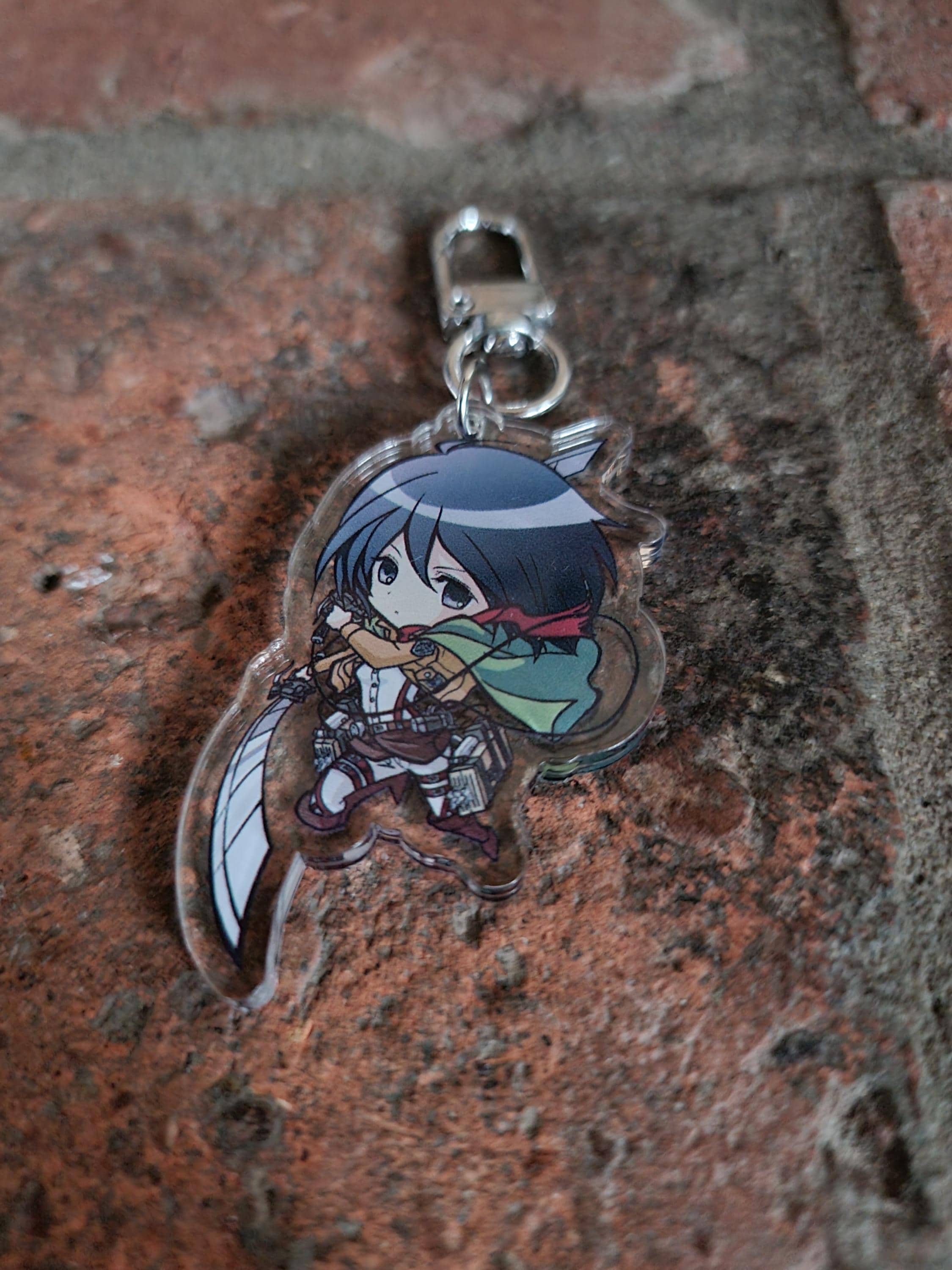 Double-Sided Anime, Manga, and Cartoon Acrylic Keychain and Keyring | Vibrant Collectible for Fans