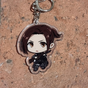 Double-Sided Anime, Manga, and Cartoon Acrylic Keychain and Keyring | Vibrant Collectible for Fans
