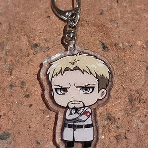 Double-Sided Anime, Manga, and Cartoon Acrylic Keychain and Keyring | Vibrant Collectible for Fans
