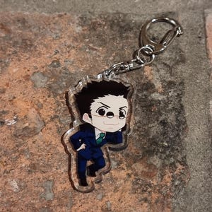 Double-Sided Anime, Manga, and Cartoon Acrylic Keychain and Keyring | Vibrant Collectible for Fans