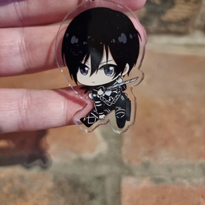 Double-Sided Anime, Manga, and Cartoon Acrylic Keychain and Keyring | Vibrant Collectible for Fans
