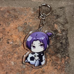 Doppelseitiger Anime, Manga und Cartoon Acryl Schlüsselbund und Schlüsselring | Tolles Sammlerstück für Fans