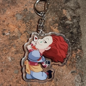 Double-Sided Anime, Manga, and Cartoon Acrylic Keychain and Keyring | Vibrant Collectible for Fans