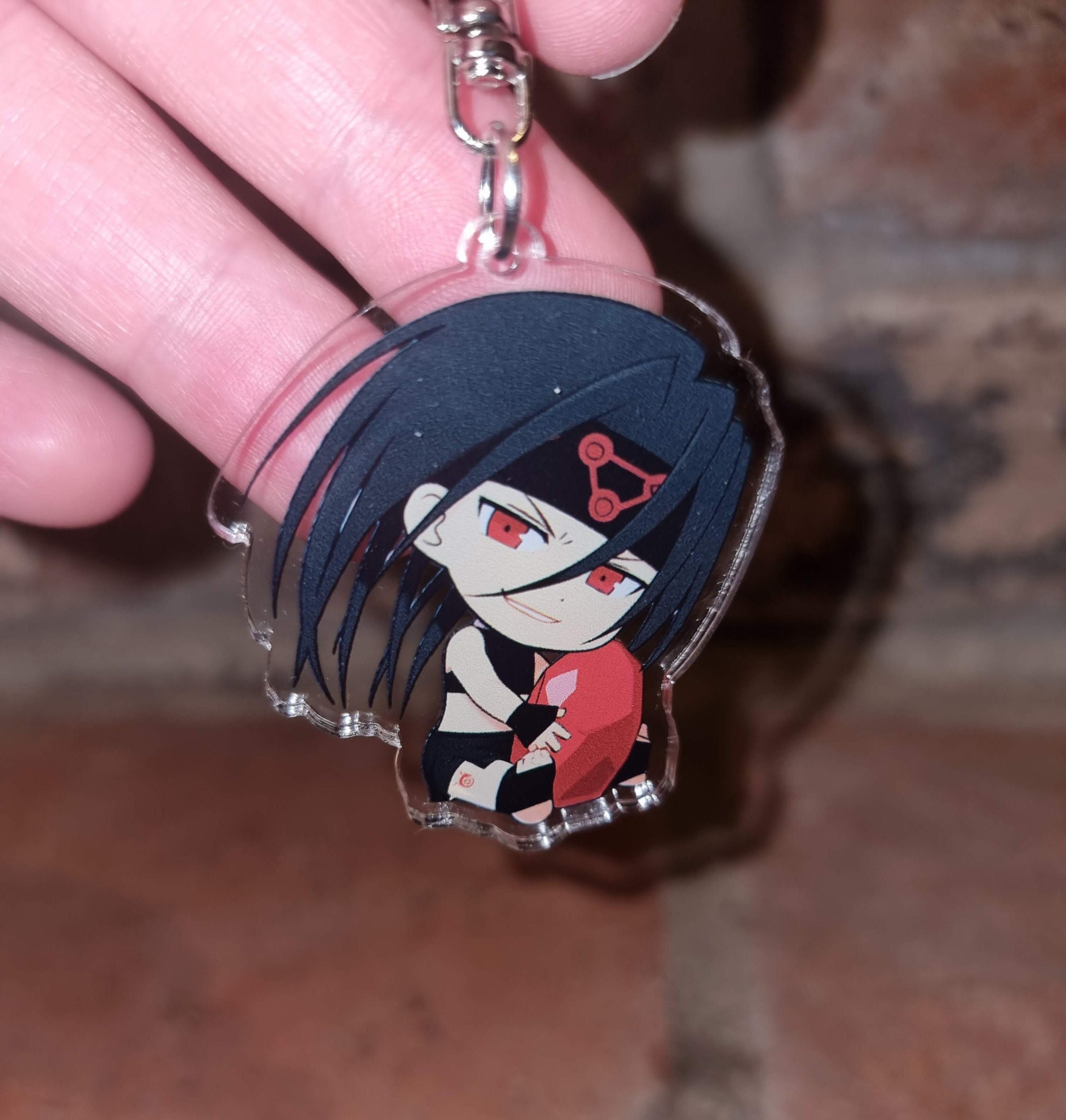 Double-Sided Anime, Manga, and Cartoon Acrylic Keychain and Keyring | Vibrant Collectible for Fans