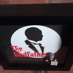 Der Pate Minifigur Rahmen Marlon Brando Mit Handgefertigten Etsy