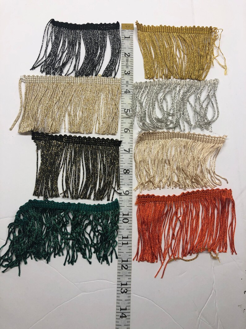 Fringe Fringe Fringe by the Yard Fringe Etsy