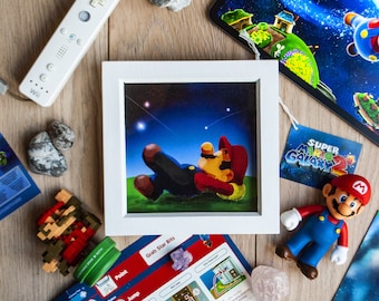 Super Mario Galaxy Art Print