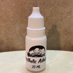 Prosthetic Adhesive for Special Effects Makeup | 10 ML | Water Based | Non-Toxic
