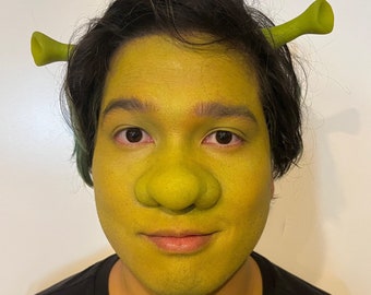 SFX Large Ogre, Shrek Nose, Troll, Dwarf Silicone Prosthetic | Shrek | SFX Makeup | Halloween | Cosplay