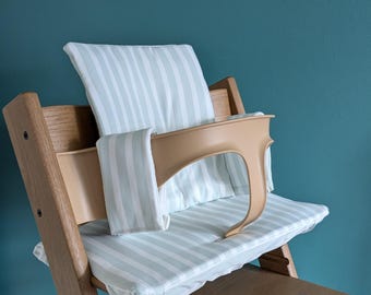 Cojín para trona Stokke Tripp Trapp / Fácil de limpiar con un paño Beach Stripe