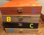 Handmade Dungeons and Dragons Dice Vault Jewelry Box Treasure Chest Comes with free random handmade gift