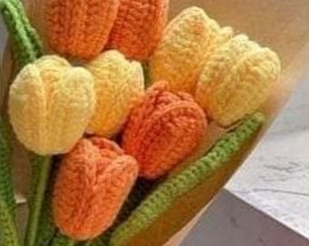 tulip crochet pattern