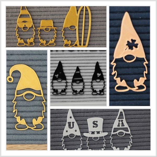 CLEARANCE! Gnome Letter Board Accessory Sets