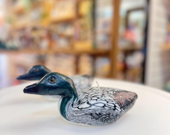 Vintage Handmade Figuring  Duck Candles, Animal Candle, Unique Gift Ideas for Mom Dad, Family and Friends, Weddings gift ideas Made in USA