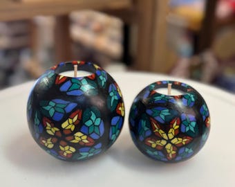 Stellar Glow, Handcrafted Pure Wax Scented Candle