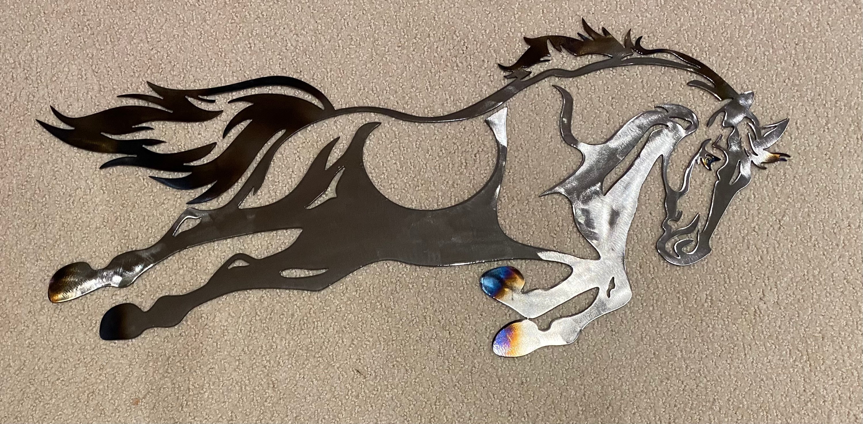 Horse Metal Art Etsy