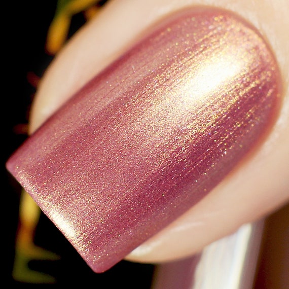 Rose Gold Peach Rose Gold Undertones Shimmer Nail Polish - Etsy Rose Gold Peach Rose Gold Undertones Shimmer Nail Polish - Etsy