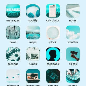 Christmas App Icons Aesthetic Ios 14 Icons Aesthetic Icons Ios Etsy
