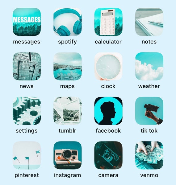 Blue Aesthetic Ios 14 Icons Aesthetic Icons Ios 14 Iphone Icon Etsy Blue Aesthetic Ios 14 Icons Aesthetic Icons Ios 14 Iphone Icon Etsy