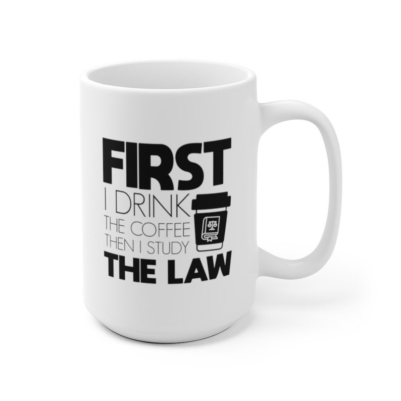 Future Lawyer Mug Law School Gifts Lawyer Mugs Lawyer Gift Etsy
