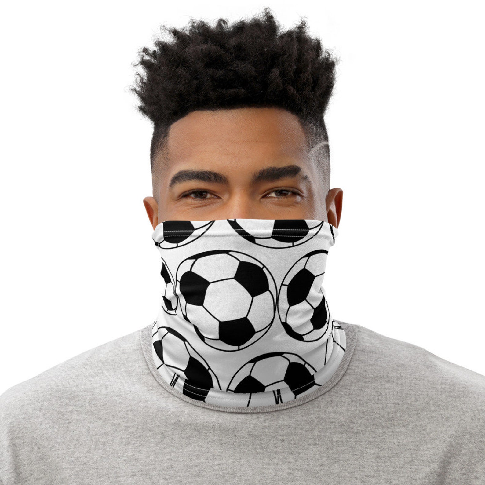 Football / Soccer Face Mask / Neck Snood / Scarf Etsy