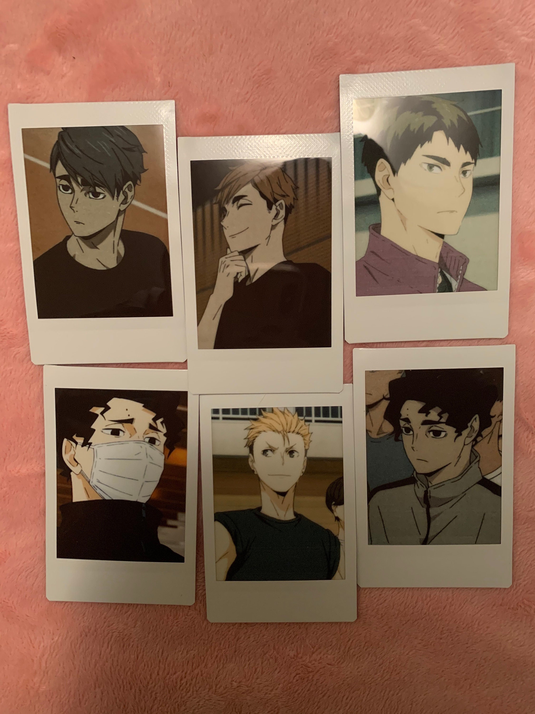 Haikyuu Polaroids set 4 | Etsy