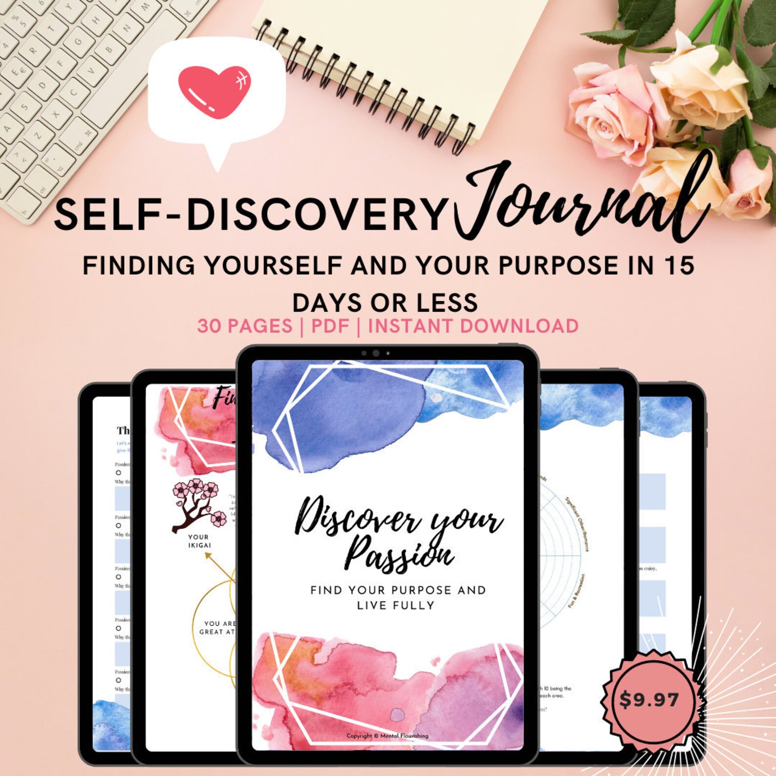 Find Your PURPOSE Workbook Find Your Passion Life Purpose Etsy