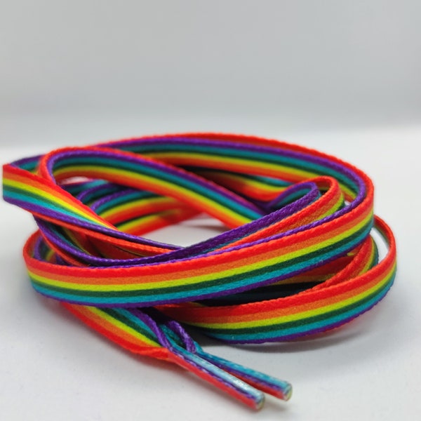 LGBTQ Shoelaces Rainbow Shoelaces Pride Shoelaces 120cm