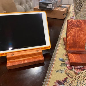 Personalized Phone Stand, Tablet Stand, Ipad Stand, Book Stand, Wood Stand