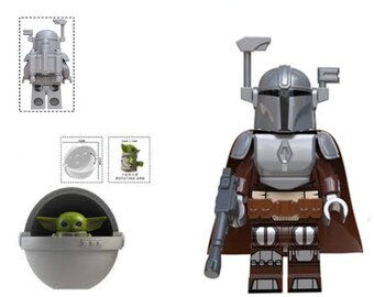 LEGO Star Wars Custom Darksaber Printed Fits Minifigures The Mandalorian