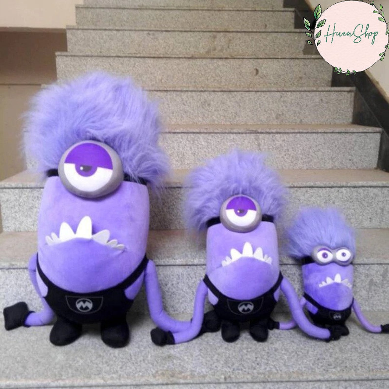 Purple Minions Plush Doll Despicable Me Same Oaragraph Fun | Etsy