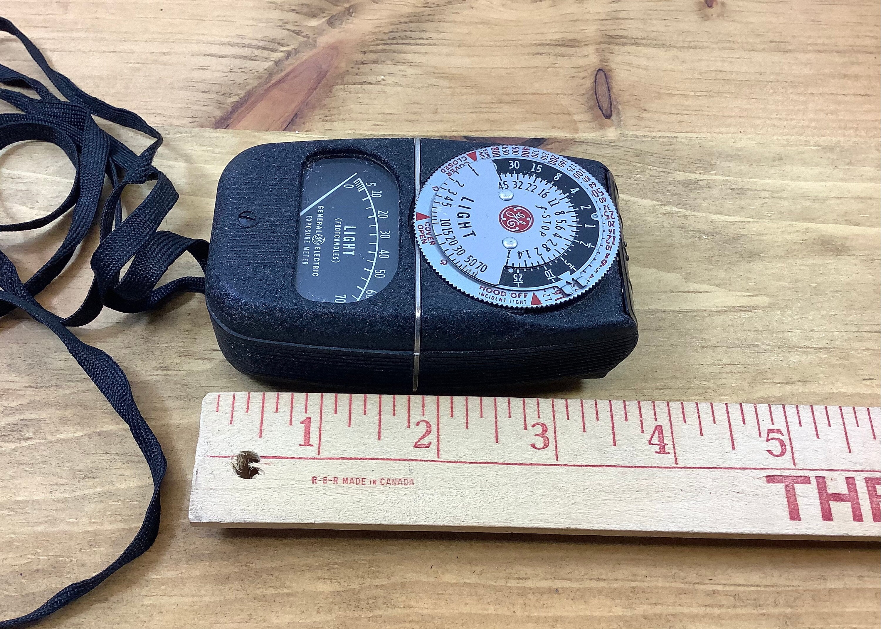 Vintage Exposure Meter General Electric Etsy