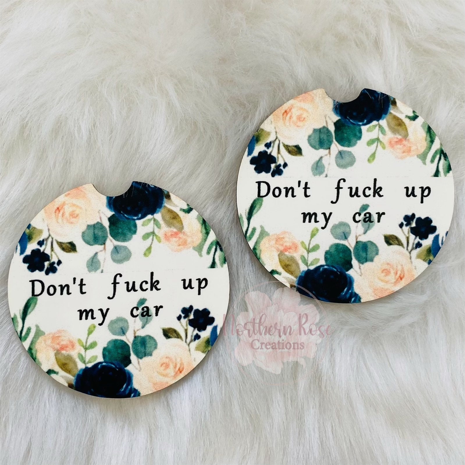 Sublimation Coasters Custom Car Coaster Mama Glitter Etsy