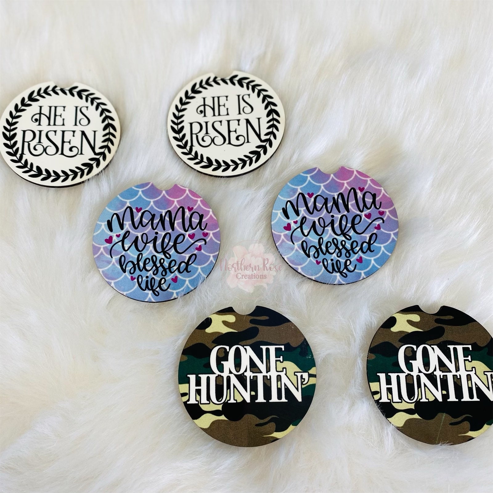 Sublimation Coasters Custom Car Coaster Mama Glitter Etsy