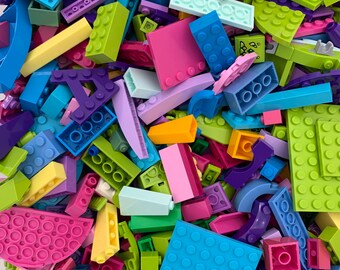 Specialty & More LEGO 4oz 1/4 lb pound Bulk Lot Dark Blue Gray Bricks Plates