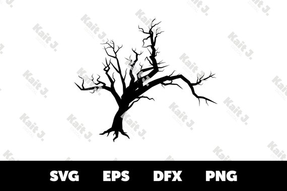 Dead Tree Cricut Dead Tree Clipart Halloween Tree Clipart Dead Tree Silhouette Spooky Tree Svg Dead Tree Svg Bare Tree Silhouette Drawing Illustration Art Collectibles Vermontorganics Com