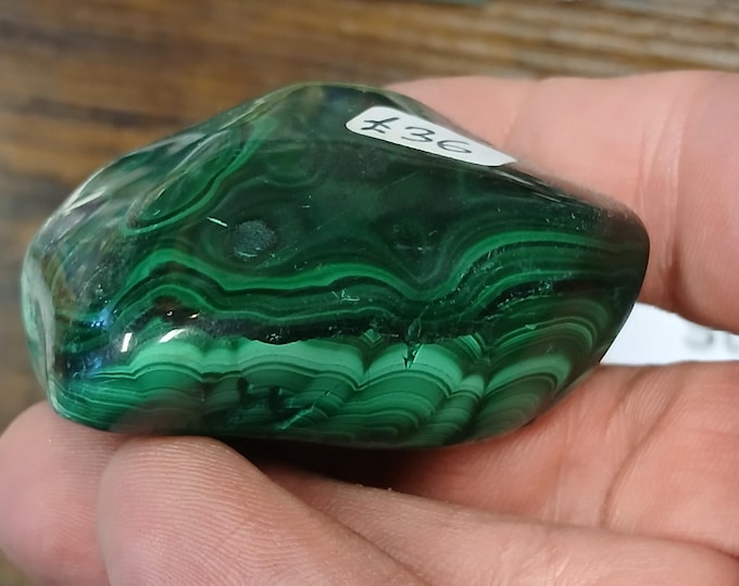 Malachite-Polished-"Stone of the Divine Feminine"Gift-Yourself-Friends-Family-Loved One