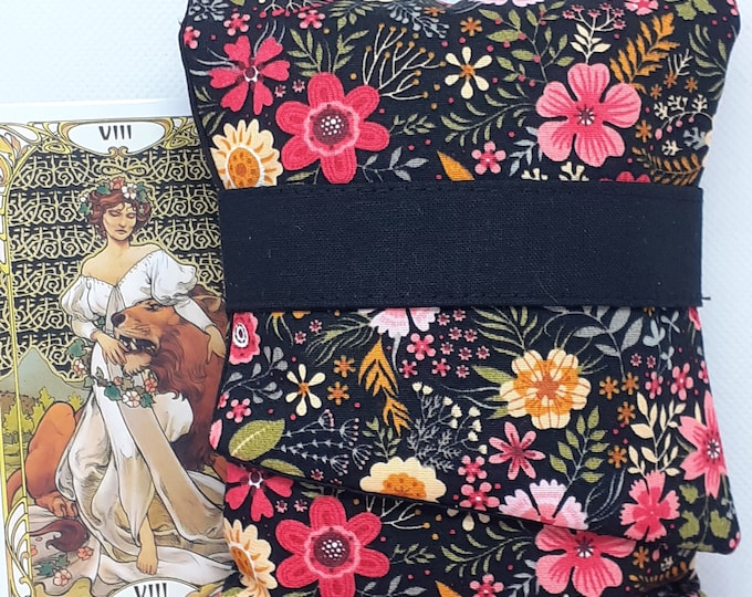Deluxe MINI Pocket Style Tarot Cards cards pouch Bag, lined pouch, handmade- New Design