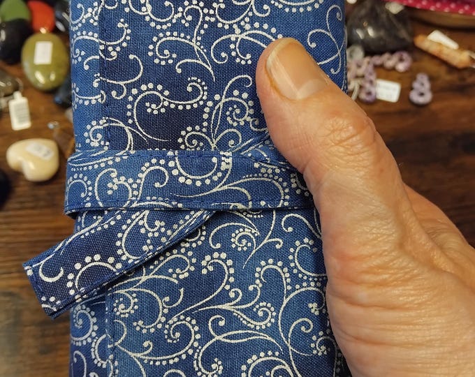 Deluxe Tarot Cards cards pouch Bag, lined pouch, handmade- Ribbon - New Design