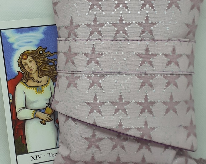 Deluxe Pocket Style Tarot Cards cards pouch Bag, lined pouch, handmade- New Design