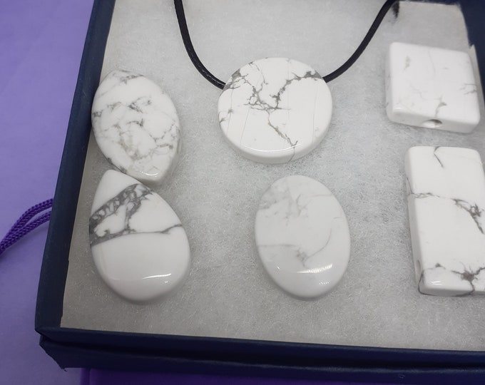 Magnesite - Black Cord- Gift Box- Gift-Yourself- Friends-Family-Loved One-Gift Box
